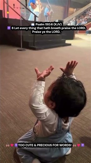 This Little One's Beautiful Praise Will MELT YOUR HEART!👼