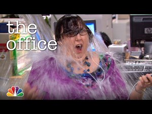 Dwight Dumps Water on Phyllis - The Office