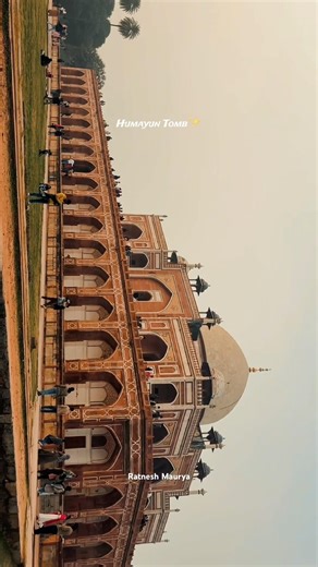 Humayun Tomb Ka Sukoon 😌 | Delhi Ki Most Peaceful Jagah You’re Missing! 🏛️✨ #delhi #humayunstomb