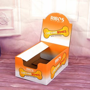 [Hot Item] Wholesale Custom Dog Food Packaging Box Cat Food Corrugated Display Box