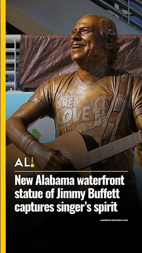 New Alabama waterfront statue of Jimmy Buffett captures singer’s spirit