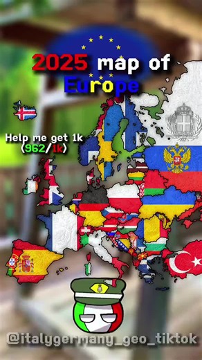 Explore the 2025 Map of Europe