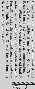 thomsolves and assume an ideal hinge at A and a porfeotly flexi... | Filo