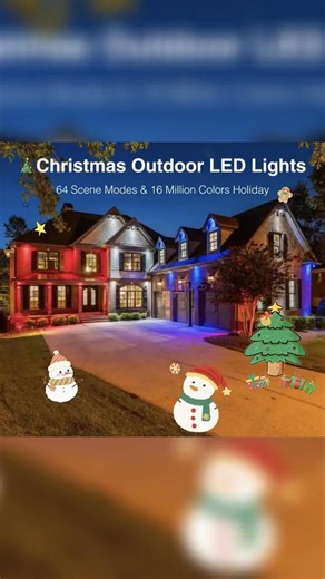 Ditch the ladder & light chaos forever. Smart Rainbow™ LED Lights give you permanent, app-controlled brilliance for every season — no hassle, just wow.  | Zoua the Brand | Facebook