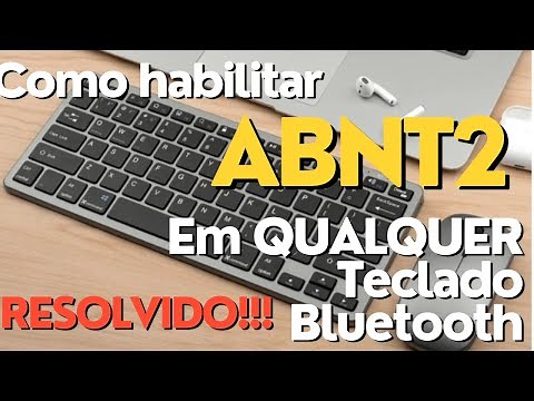 How to configure ABNT2 on any Bluetooth keyboard - wb-8077 Android - SAMSUNG