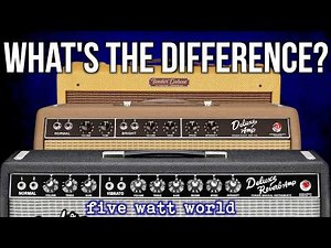 Black, Brown and Tweed Amps: How Are They Different?