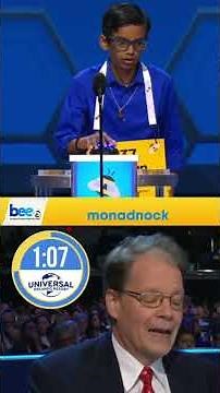 🥈 He Spelled 25 Words in 90 Seconds... and Still Finished 2nd 😳🐝