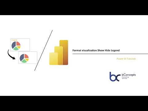Power BI - How to hide a legend from a visualization