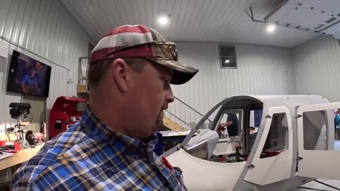 Our homemade 4-seat helicopter finally looks like a real aircraft