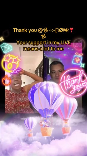 𖣘⊹⊱ⱤØ₦ł❣ 𖣘, thank you for the incredible support in my LIVE! I will keep creating better LIVE content!@𖣘⊹⊱ⱤØ₦ł❣ 𖣘 #tiktoklive #livehighlights #livegift #shinyairballoon #moneygun