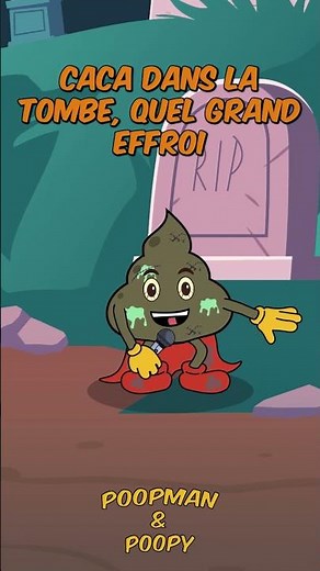 💩🎃🎶 Caca sur la toile d'araignée 🎶💩🎃 | A Halloween, on fait tous caca | Poopman & Poopy