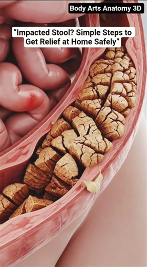 Impacted Stool? Simple Steps to Get Relief at Home Safely | Gut Health | Body Arts Anatomy 3D