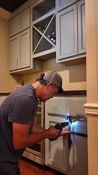 Perfect cabinet handle placement!