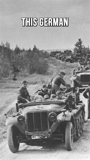 We Got Our Tank Right Behind a German Column #history #veteran #americanveteran #ww2 #military #army | American Veterans Center