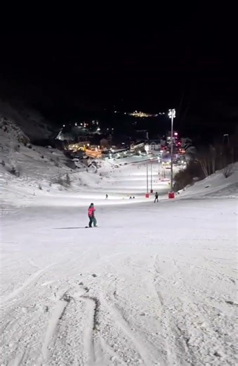 Вечернее катание на Эльбрусе