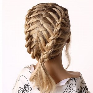 Intricate braided hairstyles like this one are a must-try! | Another Day Another Braid