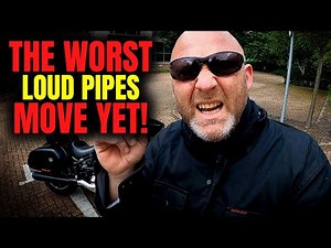 When A Loud Exhaust On My Motorcycle Is The Worst Idea | Cobra 909