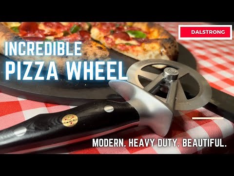 Dalstrong Pizza Wheel is a Bold, Heavy Duty, Razor Sharp Statement Piece and is the Best Cutter!