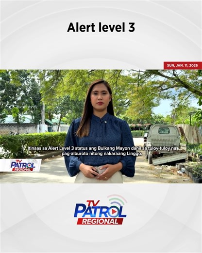Alert level 3 | TV Patrol