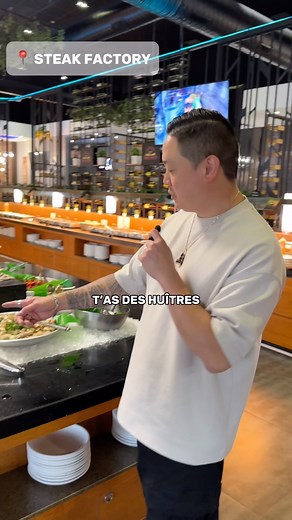 🦞🍤 Bienvenue au paradis des fruits de mer chez Steak Factory ! 🍤🦞 Vous avez envie de fruits de mer à volonté ? Ne cherchez plus ! Chez Steak Factory, nous vous proposons un buffet exceptionnel où huîtres, bulots, crabes, écrevisses, crevettes, moules et bien plus encore vous attendent. 🌊✨ Venez déguster la fraîcheur des produits de la mer dans une ambiance conviviale et chaleureuse. | Steak Factory Steak House