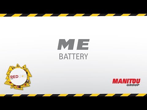 Manitou - Forklift - ME - Battery