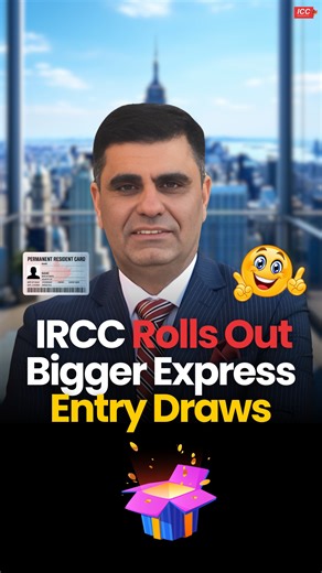 ICC Immigration Inc. on Instagram: "📢 Major Update: IRCC Rolls Out Bigger Express Entry Draws! 🇨🇦 Immigration, Refugees and Citizenship Canada (IRCC) continues to open the door wider for skilled immigrants! Recent Express Entry rounds have seen significantly larger invitation numbers, including massive draws with thousands of Invitations to Apply (ITAs) issued to candidates from multiple categories such as Canadian Experience Class (CEC), Provincial Nominee Program (PNP), and French‑language