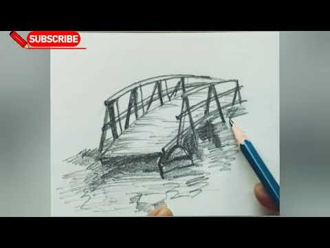 easy Bridge drawing anyone can master!