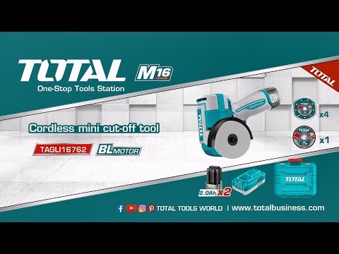 TOTAL Cordless mini cut off tool TAGLI1676