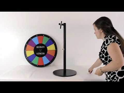 SpinningDesigns- Easy assemble Prize Wheel Stand