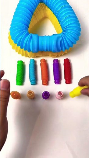 Creating Hook ASMR RELAXING Sound POP-TUBE #diy #satisfyingvideos #relaxing #oddasmr #poptubesounds