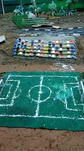 Ready for FIFA World Cup 2026? Look at my DIY Stadium! 🤯 #mrbuildo