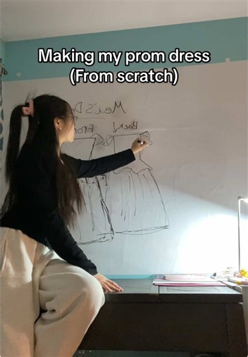 Making My Prom Dress from Scratch: A Fashion Journey