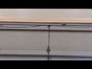 Retractable Garage Door Screen Installation Step 4: Mount Framing | Zip Roll Screen