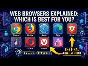 Every Web Browser Explained (Which One is Actually Best?)
