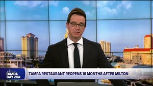 Hurricane-damaged Tampa restaurant reopens over a year after Hurricane Milton