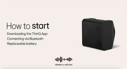 3.3K views · 27 reactions | User guide video for starting LG xboom Stage301 *For other languages, please use the in-video translation option. 00:11 Downloading the ThinQ App 00:23 Connecting via Bluetooth 00:39 1) Mobile (Registering ThinQ App) 01:13 2) PC 01:44 3) TV (LG TV) 02:06 Replaceable battery #bluetoothspeaker #lgxboom #lgxboomStage | LG Global | Facebook