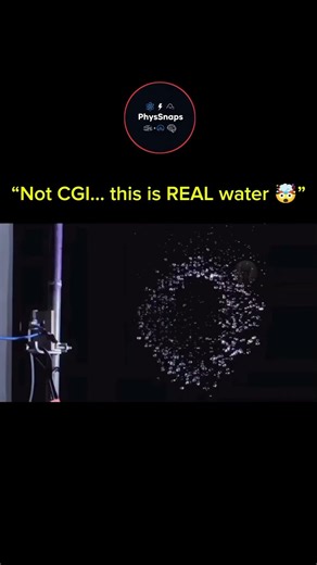 sigma science🔬| Looks like a real person… but it’s just water 💧🤯| #science #physics #experiment