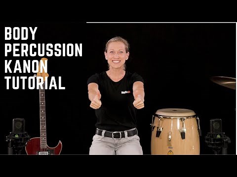 BODY PERCUSSION KANON Snap, black! TUTORIAL // Richard Filz