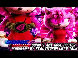 Sonic 4 Amy Poster Poster by Realvitor64