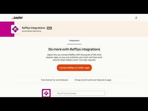 Introducing Rafflys by AppSorteos + Zapier Integrations