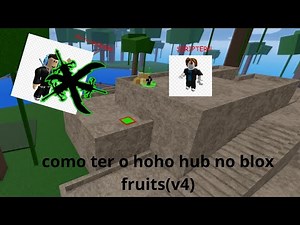 Tutorial de como usar o hoho hub v4 no blox fruits