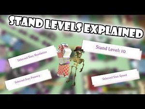 Project JoJo | Stand levels Explained [PJJ]