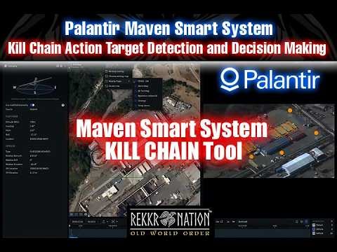 Palantir Maven Smart System Kill Chain Action Target Detection and Decision Making