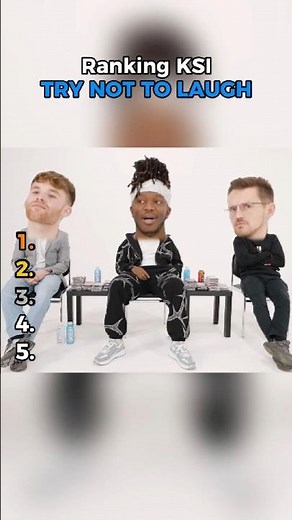 Ranking KSI Try Not To Laugh 😂
