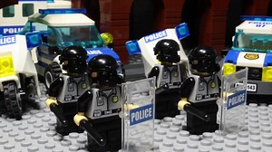 乐高特警VS僵尸FBI和警察特警定格故事