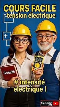 Tension vs intensité ⚡ : Explication simple en 1 minute