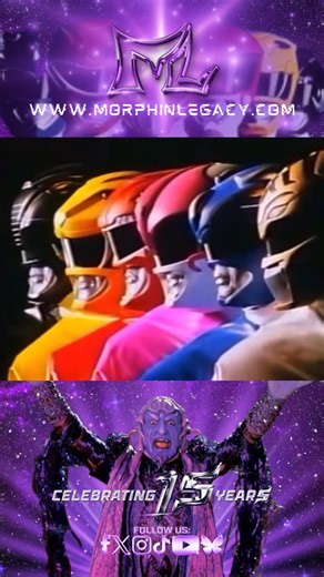 30th Anniversary! ⚡️#mightymorphinpowerrangers #mmpr #mmprthemovie #powerrangers | Morphin' Legacy