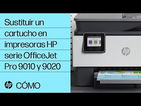 Sustituir un cartucho en impresoras HP serie OfficeJet Pro 9010 y 9020 | HP OfficeJet | HP Support