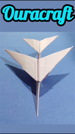 Simple Origami Plane Tutorial 🛩️