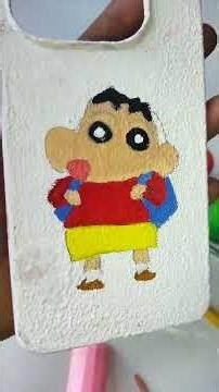 schinchan on phone cover 😍✍️#shinchan #artwork